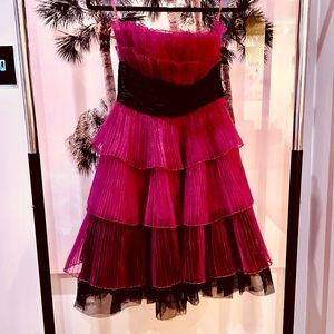 Betsey Johnson Hot Pink Party Dress